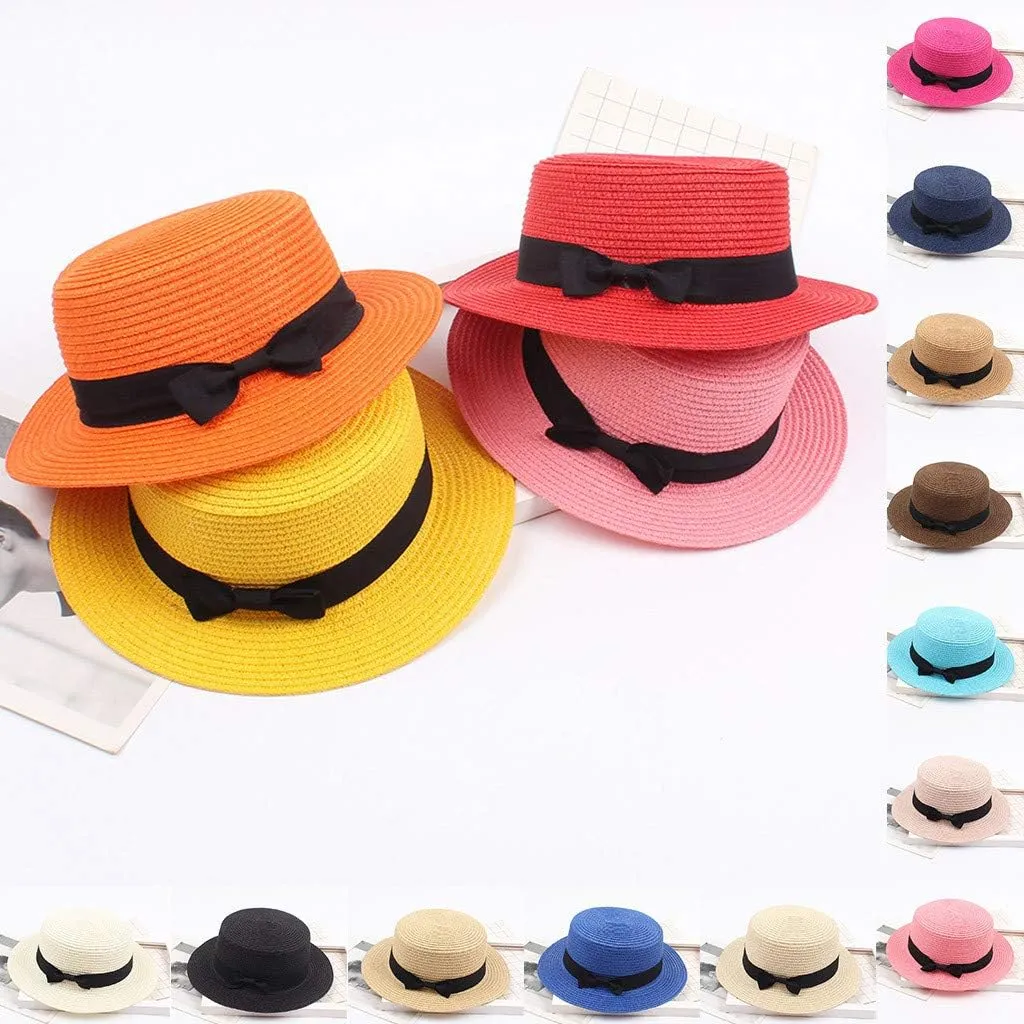 Womens Sun Straw Hat Wide Brim Vacation UV UPF 50  Summer Hat 𝐅oldable Roll up Floppy Beach Cap for Women
