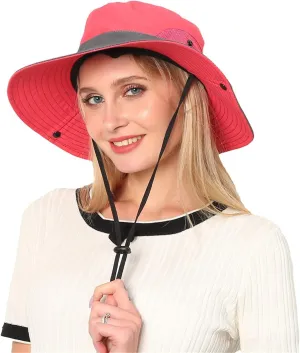 Womens Sun Straw Hats Casual Sun Hat Wide Brim Foldable Roll up Cap Summer Adjustable Beach Hat Beach Caps for