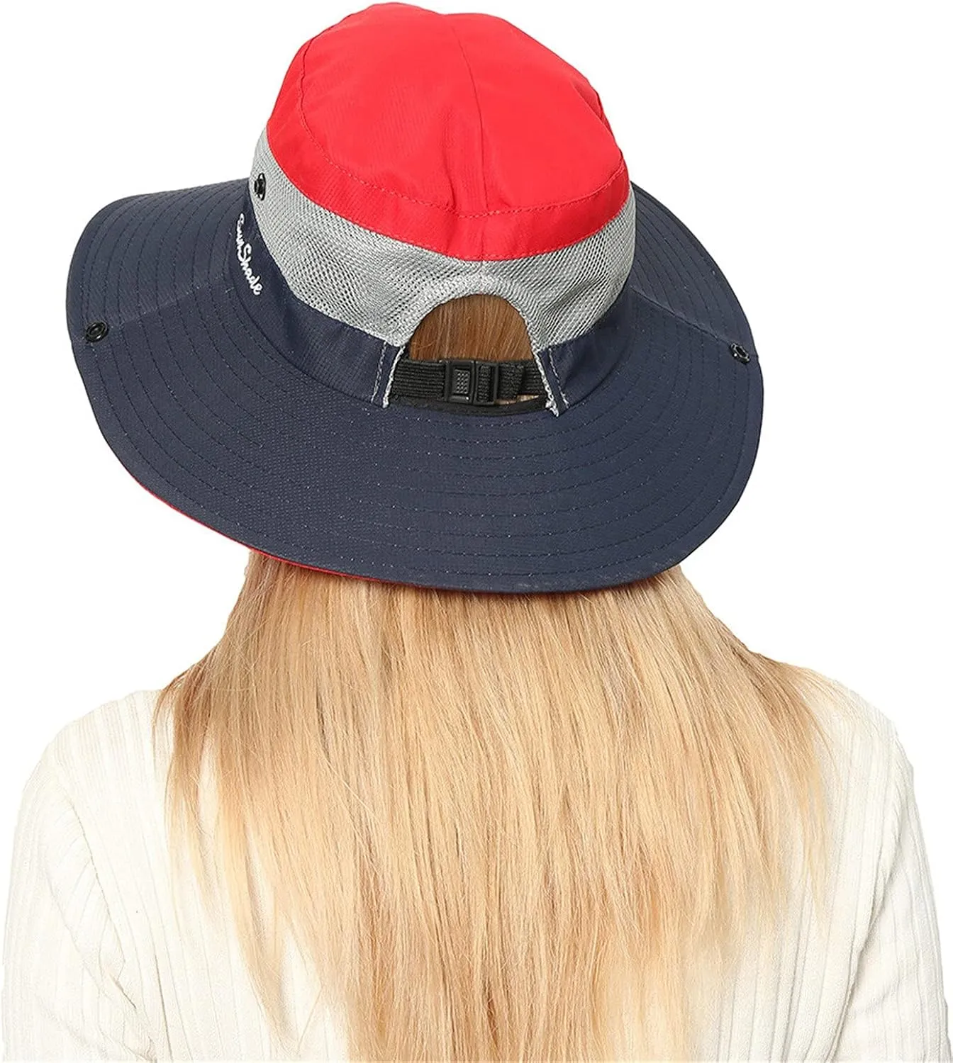 Womens Sun Straw Hats Casual Sun Hat Wide Brim Foldable Roll up Cap Summer Adjustable Beach Hat Beach Caps for