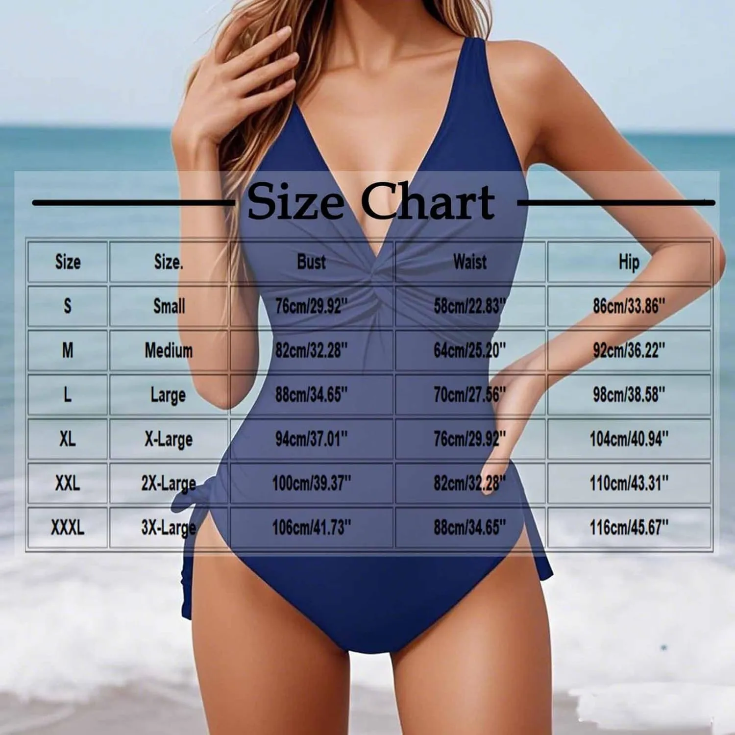 yardsong One Piece Swimsuit Women Tummy Control V Neck Twist Knot Bathing Suits Adjustable Shoulder Straps Swimwear